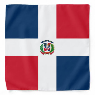 Dominican Republic flag Bandana