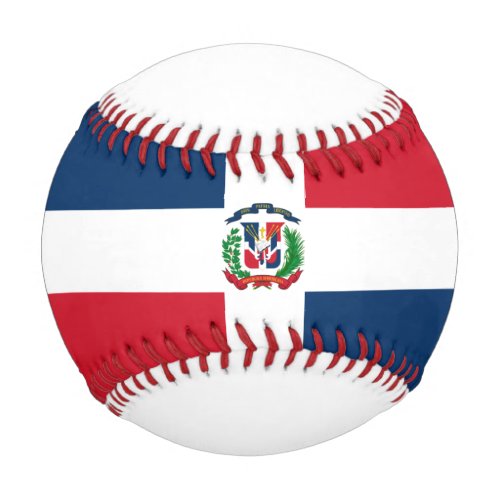 Dominican Republic flag Baseball