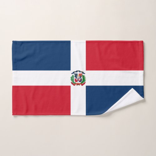Dominican Republic Flag Bath Towel Set