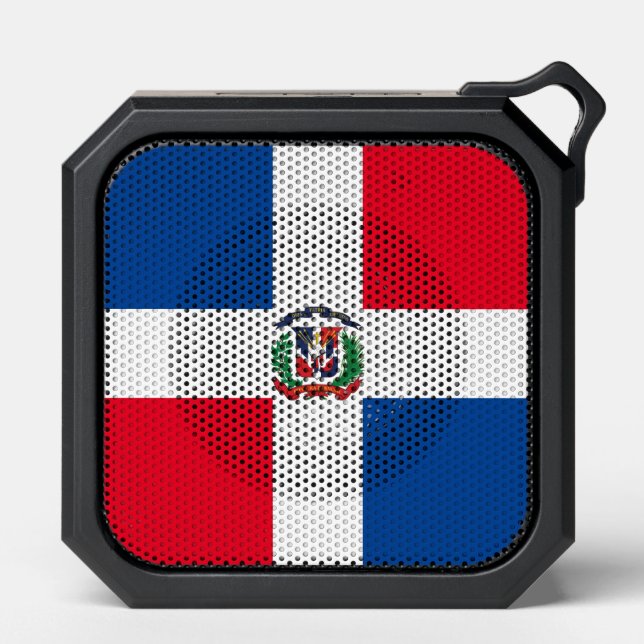 Dominican Republic Flag Bluetooth Speaker (Front)