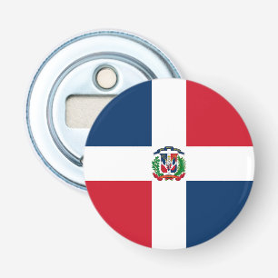 Dominican Republic Flag Bottle Opener
