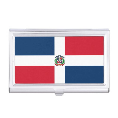 Dominican Republic Flag Business Card Case