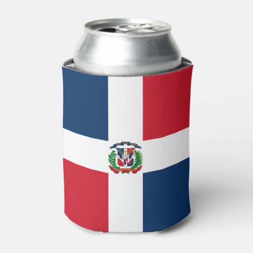 Dominican Republic Flag Can Cooler