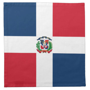 Dominican Republic Flag Cloth Napkin