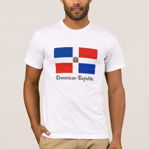 Dominican Republic flag, custom design T-Shirt