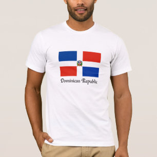Dominican Republic flag, custom design T-Shirt