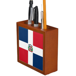 Dominican Republic Flag Desk Organizer