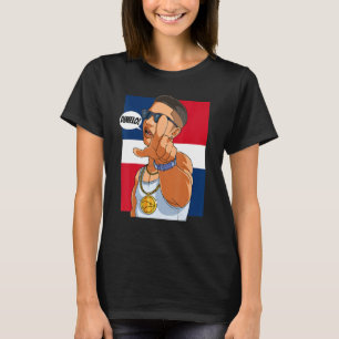 Dominican Republic Flag Dimelo Dominicano Hispanic T-Shirt