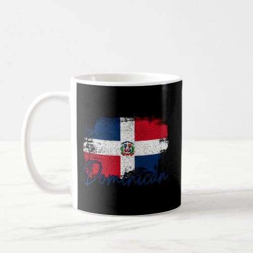 Dominican Republic Flag Dominican Pride Roots Coffee Mug