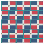 Dominican Republic Flag Fabric &amp; trendy fashion