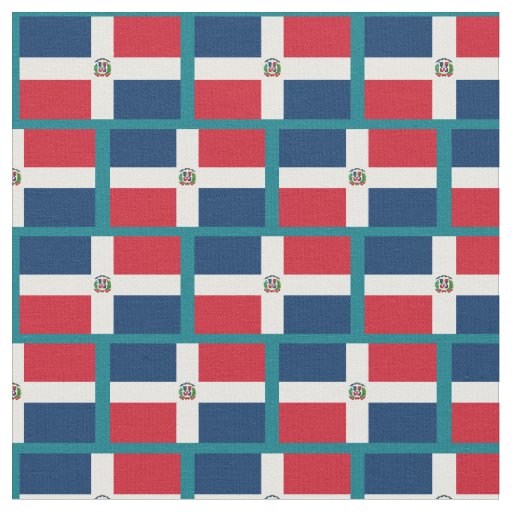 Dominican Republic Flag Fabric & trendy fashion