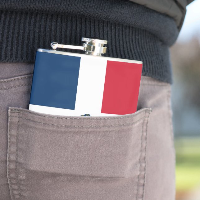 Dominican Republic flag Flask (In Situ)