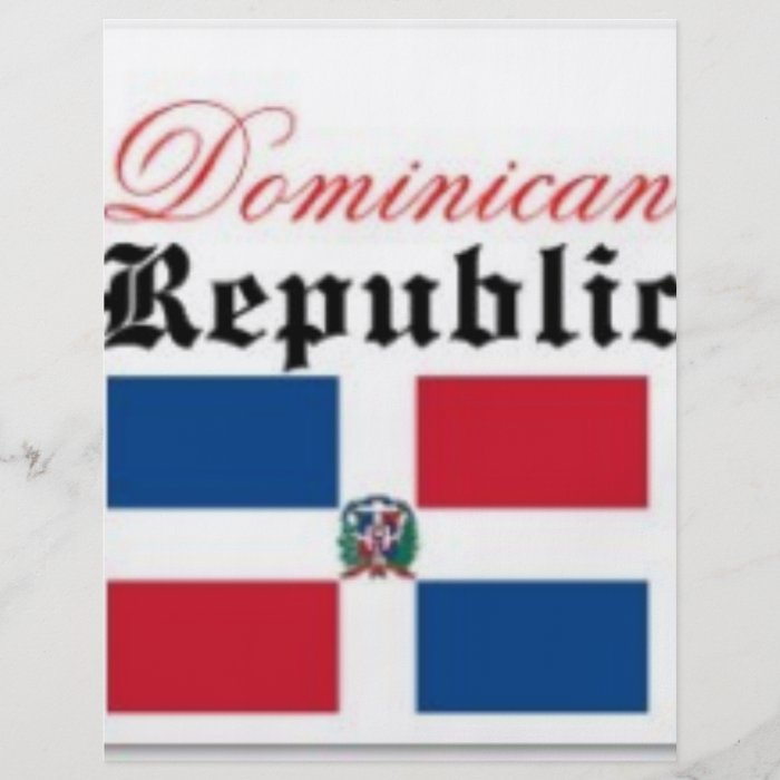 Dominican Republic Flag Gear Flyers