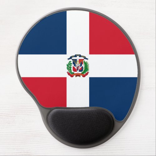 Dominican Republic Flag Gel Mouse Pad
