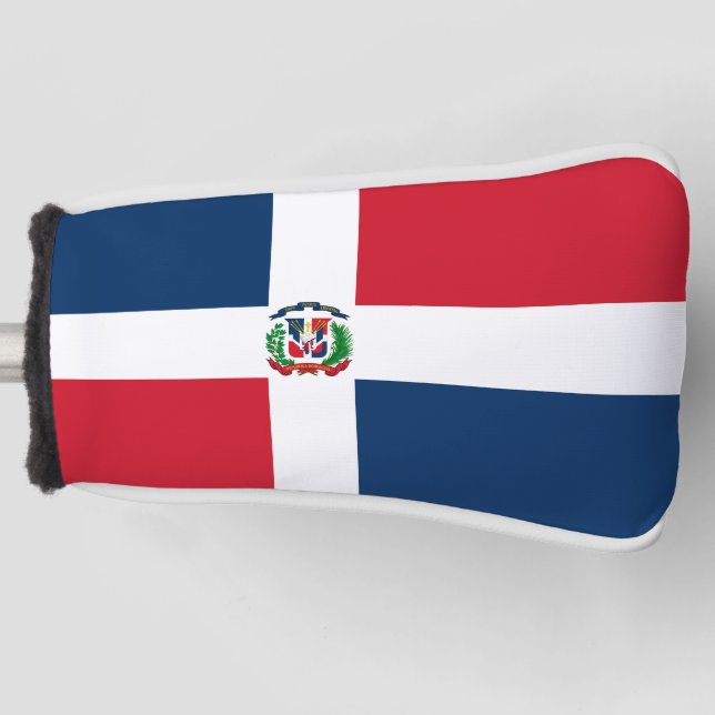 Dominican Republic flag Golf Head Cover (Front)