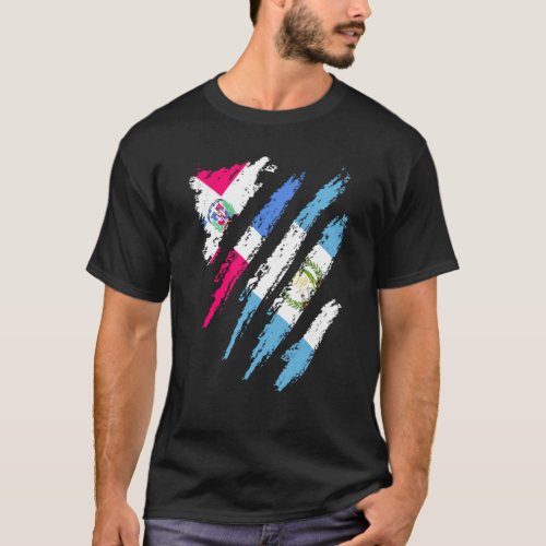 Dominican Republic Flag Guatemala Grown Country St T_Shirt