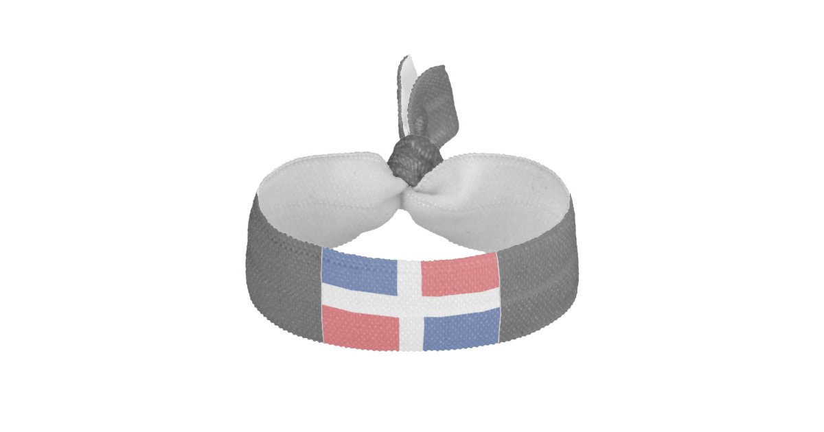 Dominican Republic Flag Hair Tie Zazzle