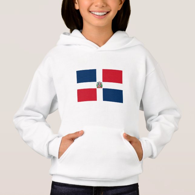 Dominican Republic Flag Hoodie (Front)