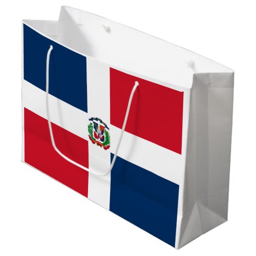 Dominican Republic Flag Large Gift Bag