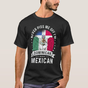 Dominican Republic Flag Mexico Grown Humor Pride T-Shirt