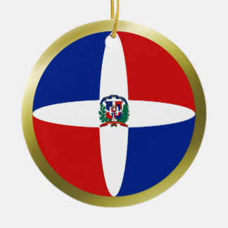 Dominican Republic Flag Ornament