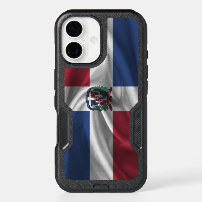 Dominican Republic Flag Otterbox iPhone Case (Back)