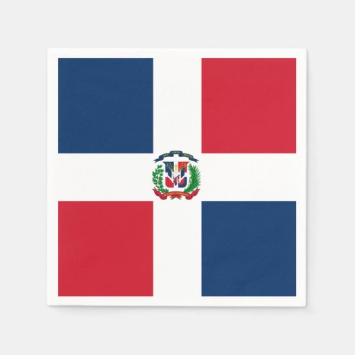Dominican Republic flag Paper Napkin