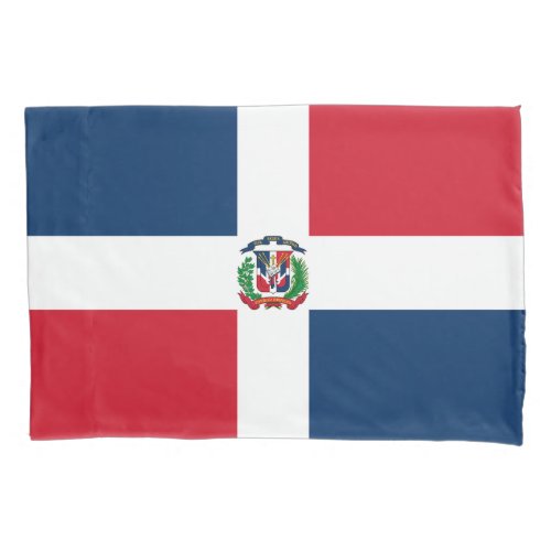 Dominican Republic Flag Pillow Case