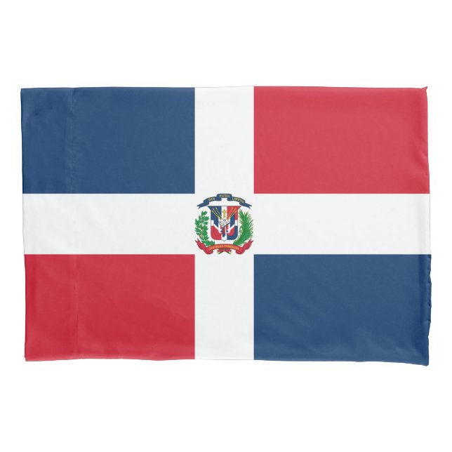 Dominican Republic Flag Pillow Case (Front)
