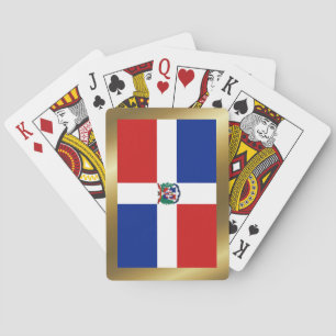 Dominican Republic Flag Playing Cards