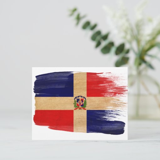 Dominican Republic Flag Postcards Zazzle