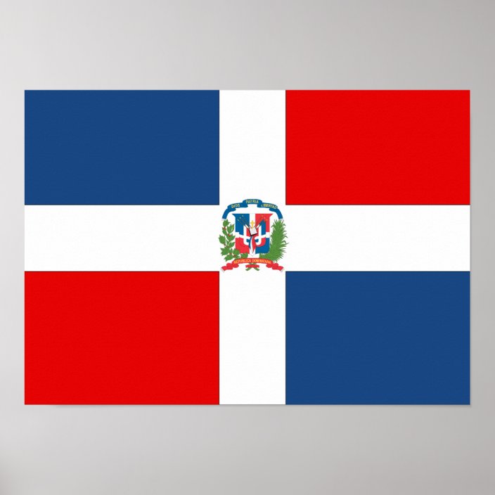 images Dominican Republic Flag Images dominican republic flag poster zazzle com