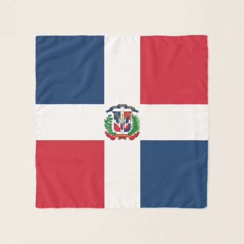 Dominican Republic Flag Scarf
