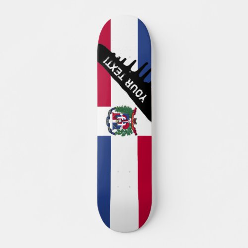 Dominican Republic Flag Skateboard Deck