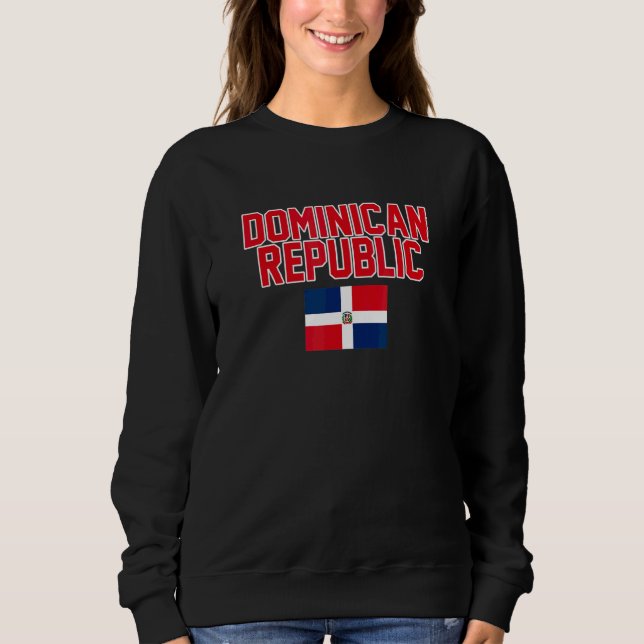 Dominican Republic Flag Sweatshirt (Front)