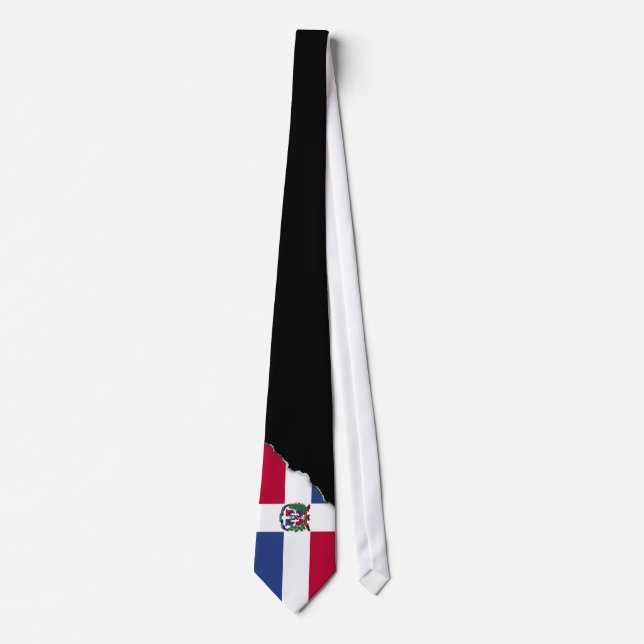 Dominican Republic Flag Tie (Front)