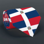 Dominican Republic flag Tie<br><div class="desc">Flag of Dominican Republic</div>