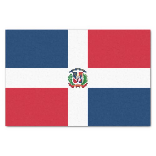 Dominican Republic Flag Tissue Paper