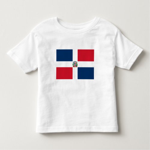 Dominican Republic Flag Toddler T_shirt