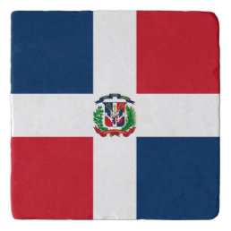 Dominican Republic Flag Trivet