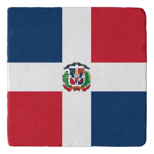 Dominican Republic Flag Trivet