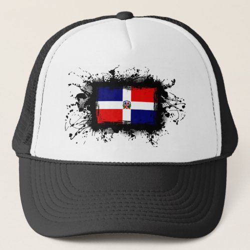 Dominican Republic Flag Trucker Hat