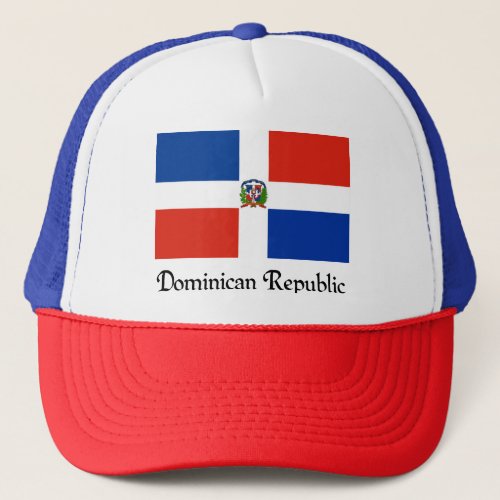 Dominican Republic flag Trucker Hat