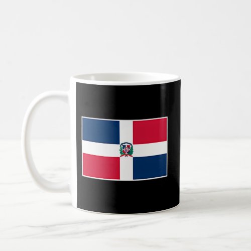 Dominican Republic Flag With National Colors Coffee Mug