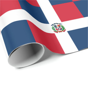 Dominican Republic Flag Wrapping Paper