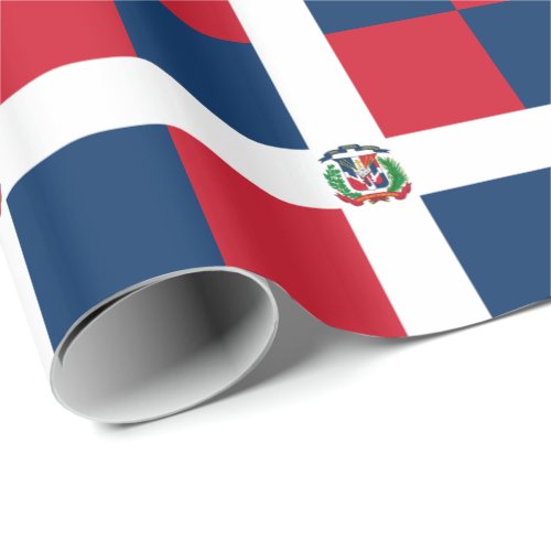 Dominican Republic Flag Wrapping Paper