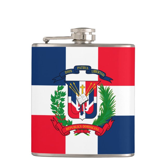 Dominican Republic Flask (Front)