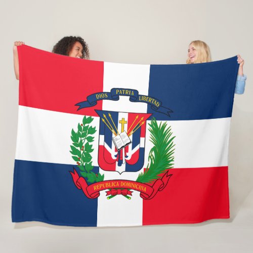 Dominican Republic Fleece Blanket