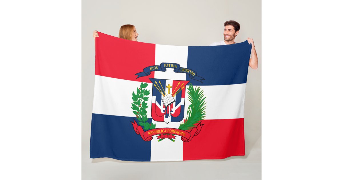 Dominican Republic Fleece Blanket Zazzle