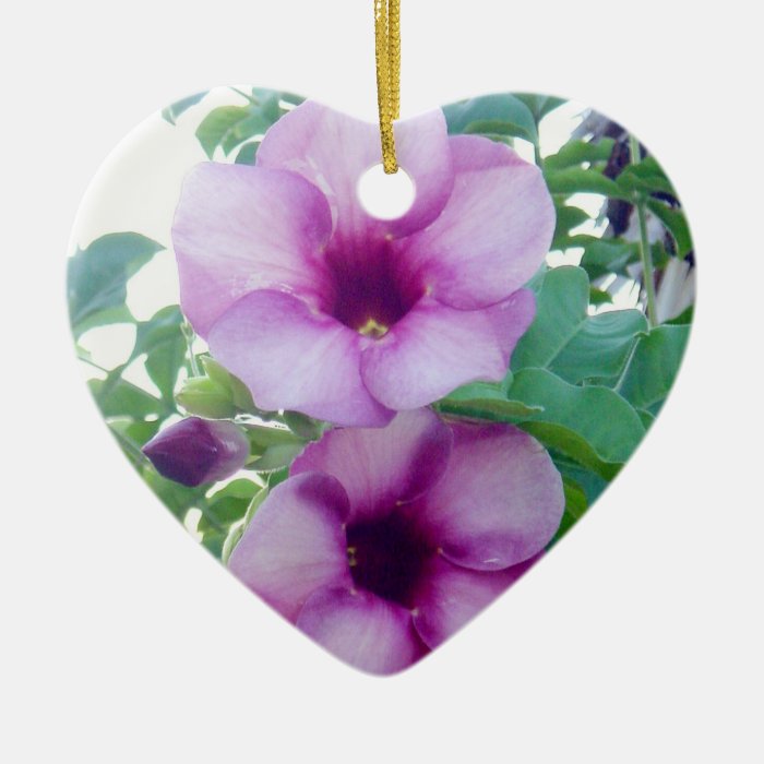 Dominican Republic Flowers Christmas Tree Ornament